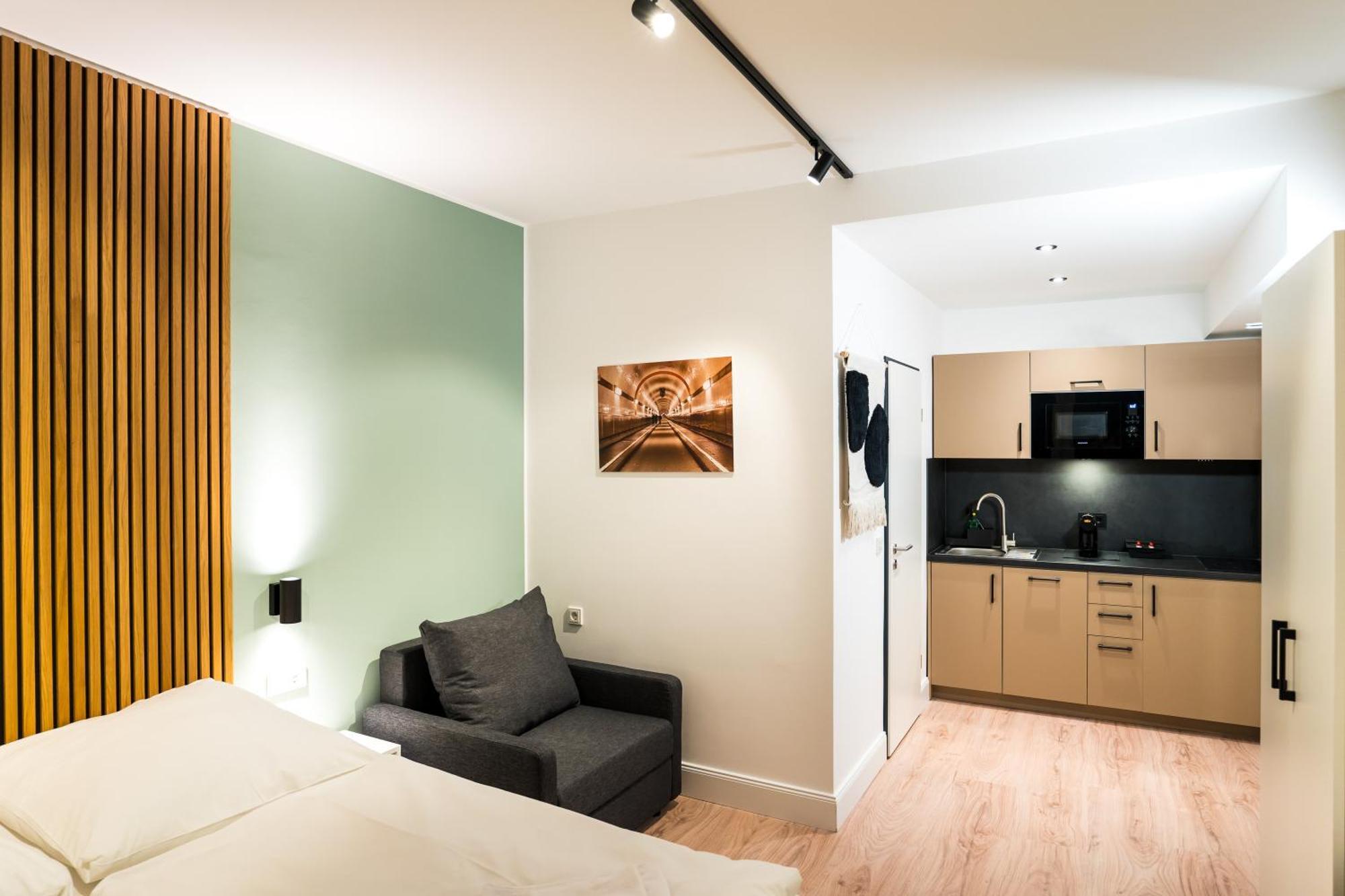 Homaris Apartments Hamburg Altona Buitenkant foto